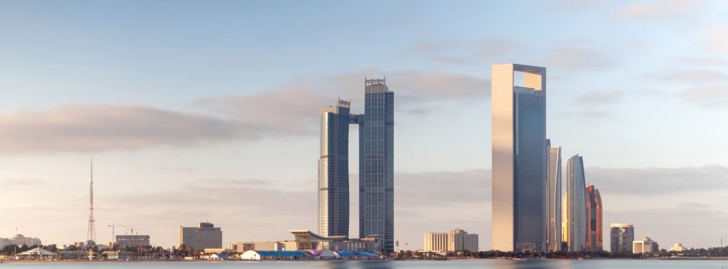 abu dhabi sky line